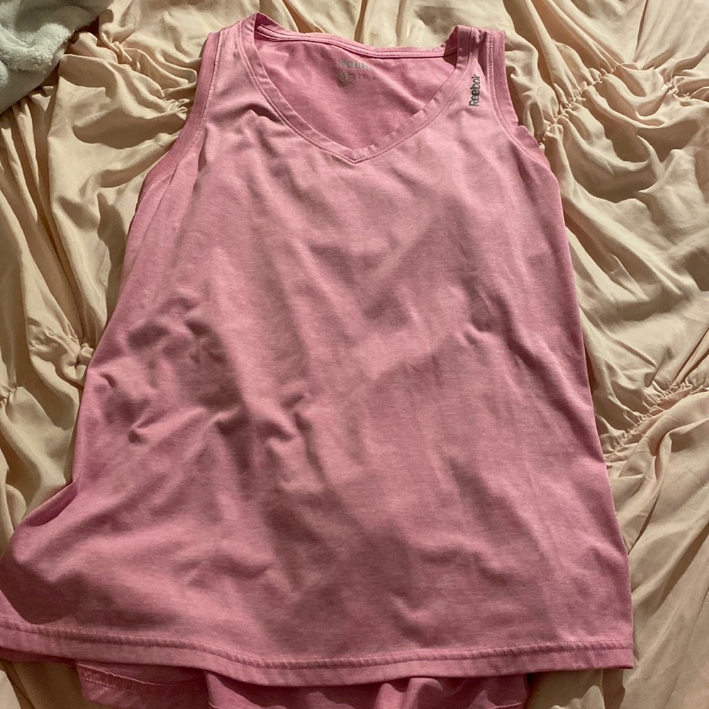 Pink work out tank size medium